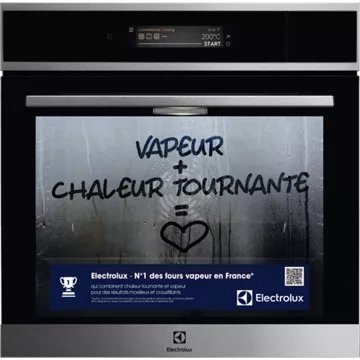 Four encastrable  fonction vapeur	ELECTROLUX EOA9S31CX SteamPro
