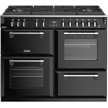 Piano de cuisson gaz STOVES	RICHMOND GLASS 110 DFT NOIR