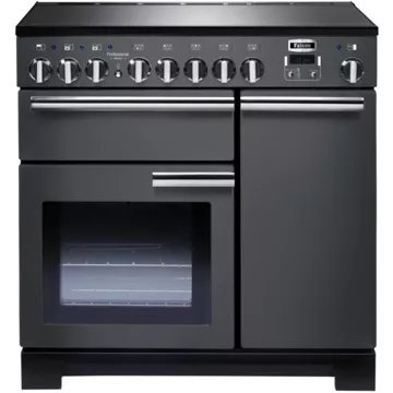 Piano de cuisson induction FALCON PROFESSIONAL DELUXE 90 ARDOISE CHROME