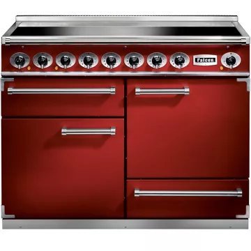 Piano de cuisson induction FALCON Semi Pro DELUXE 110 ROUGE CERISE NICKEL