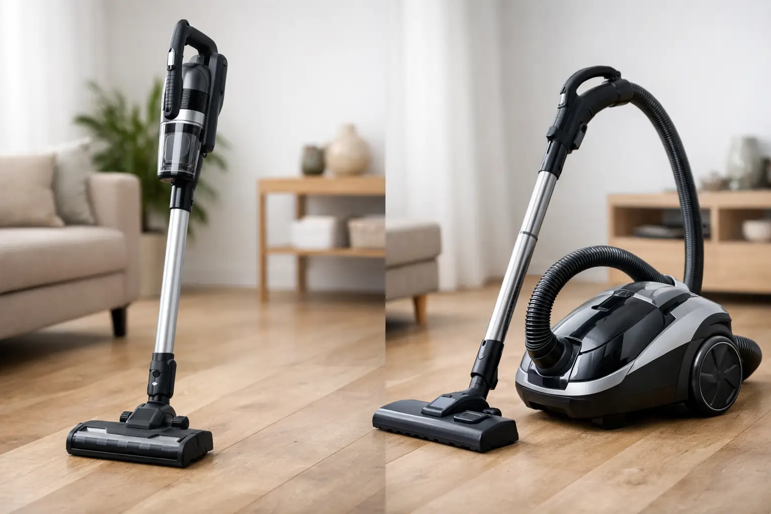 Aspirateur balai ou traineau, lequel choisir ?